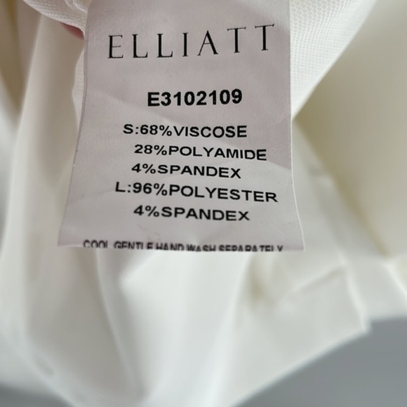 ELLIATT White Suffage Cut Out Dress - Picture 7 of 15